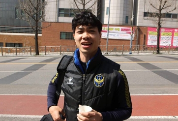 Incheon tung clip Công Phượng giới thiệu khuyến mãi cho người VN