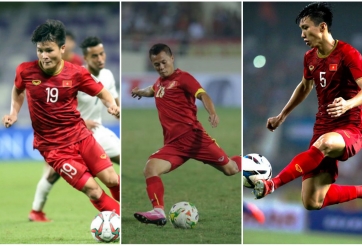 Đội hình 11 cầu thủ chân trái 'bá đạo' của ĐT Việt Nam
