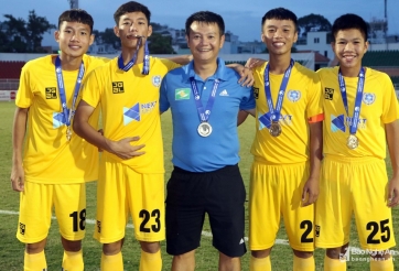 Học trò Văn Quyến đóng vai trò nòng cốt trên ĐT U15 Việt Nam