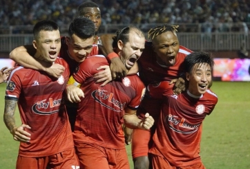 VIDEO: Bàn mở tỷ số của TP Hồ Chí Minh vào lưới Hà Nội