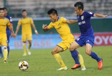 Vùi dập Bình Dương, SLNA thẳng tiến vào top 4 V-League