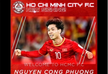 Công Phượng được trao số áo chưa từng có trong sự nghiệp