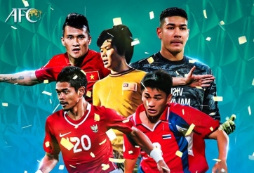 Công Vinh và các huyền thoại ĐNA nhận giải thưởng đặc biệt từ AFC