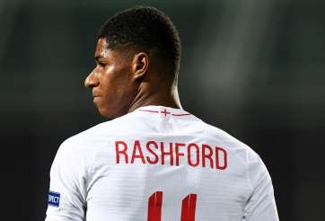 Southgate: 'Rashford chưa phải là một tiền đạo'