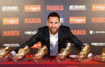 Nhận Giày vàng, Messi bảo đá La Liga cho bớt căng thẳng