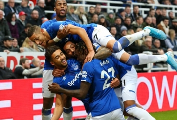 Thắng chủ nhà, Everton tiếp tục thăng hoa dưới triều đại mới