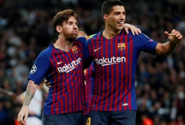 Suarez báo tin dữ cho Barca và Messi