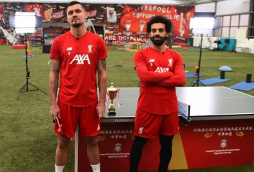 Các cầu thủ Liverpool vui chơi nhân dịp Tết Nguyên Đán