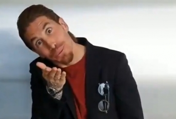 VIDEO: 'Khó đỡ' với Ramos của Real khi bắt chước trào lưu của giới trẻ