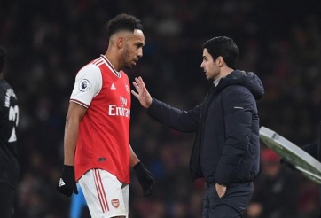 Aubameyang được Arteta khen phòng ngự hay sau khi giải cứu Arsenal