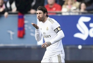 Real có nguy cơ mất Ramos ở Siêu kinh điển vì vạ miệng