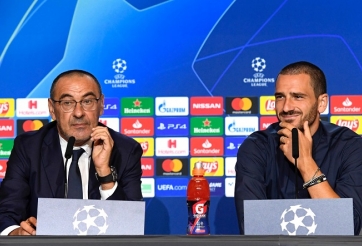 Bonucci: 'Phải nói chuyện mới hiểu vì sao Sarri đến Juve'