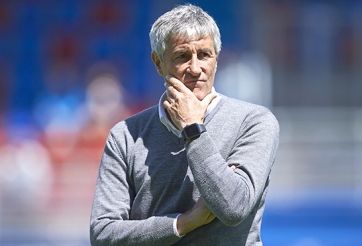 HLV Barca làm rõ ý đồ đến xem trận thua của Real trước Man City