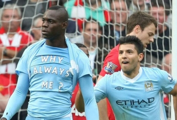 VIDEO: Pha ăn mừng kinh điển của Balotelli khi Man City đè bẹp MU