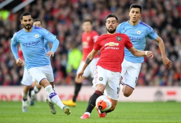 Sao Man City tố Bruno Fernandes đóng kịch