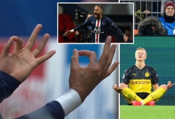 Neymar ăn mừng thách thức Haaland khiến CĐV dậy sóng