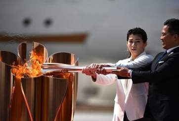 Covid-19 không thể ngăn ngọn đuốc Olympic 2020 đến với Nhật Bản