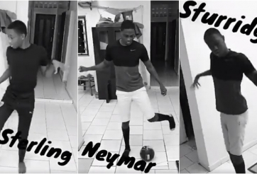 VIDEO: Phì cười khi CĐV bắt chước phong cách Ronaldo, Neymar, Sterling