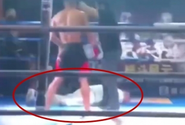 VIDEO: Cao thủ Võ Đang 'liệt toàn phần' vì bị võ sĩ nghiệp dư đánh bại