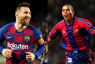 10 cầu thủ vĩ đại nhất lịch sử Barca: Messi xếp thứ 3, Ronaldo thứ 8