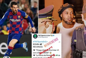 Messi phủ nhận cứu Ronaldinho, xác minh chuyện đến Inter Milan