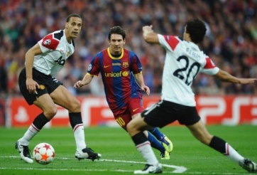 Huyền thoại MU: 'Barca dạy chúng tôi một bài học, Messi trên Ronaldinho 1 bậc'