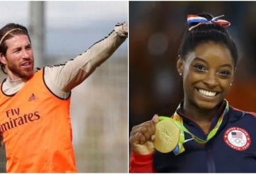 Nhà vô địch Olympic cởi quần đáp lại thử thách của Sergio Ramos