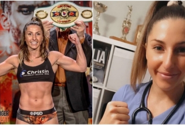 Nữ 'Độc Cô Cầu Bại' tạm treo găng để làm y tá giữa dịch bệnh