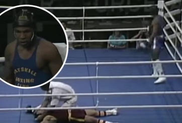VIDEO: Mike Tyson 15 tuổi tung loạt đấm khủng khiếp hạ knock-out đối thủ trong 8 giây