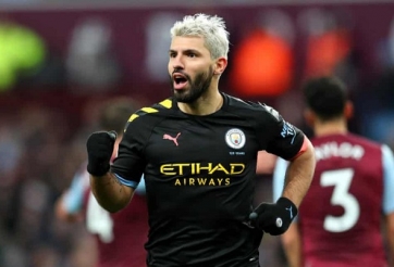 Aguero định đoạt tương lai trước viễn cảnh Man City không dự Cúp C1