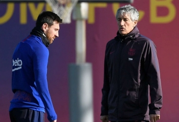 HLV Barca lên tiếng sau khi bị Messi chê bai