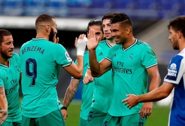 Sao Real nhường công lớn cho nhau trong ngày Barca bị bỏ lại