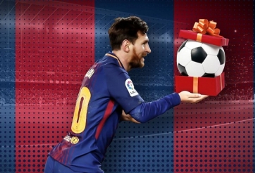 VIDEO: Những đường kiến tạo thiên tài của Messi cho Barcelona