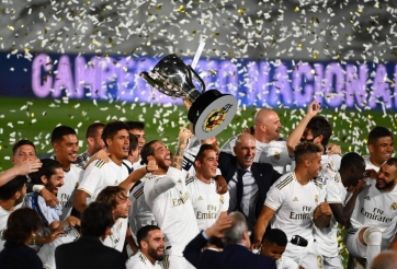 VIDEO: Cầu thủ Real hạnh phúc với chức vô địch La Liga