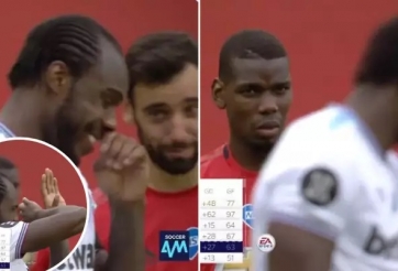 Bruno vào hùa khi đối thủ trêu Pogba