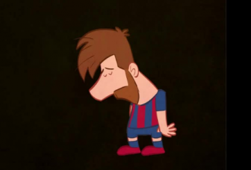 VIDEO: Sự cô đơn của Messi khiến fan Barca cảm động