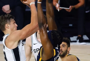 Spurs đứt chuỗi kỷ lục sau thất bại trước Utah Jazz