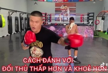 VIDEO: Cách Quyền Vương xử lý đối thủ khỏe và thấp hơn mình
