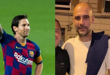 Pep đang ở Barcelona để chốt thỏa thuận với Messi?