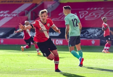 James của Southampton khiến Everton thua trận đầu tiên