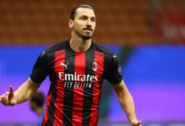 Ibrahimovic ghi cú đúp cho Milan trong cơn mưa bàn thắng