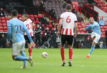 Hàng công vô duyên nhưng Man City vẫn có 3 điểm