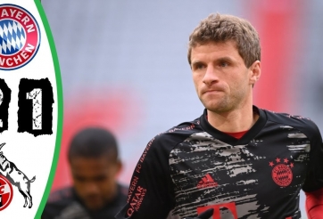 Video bàn thắng Koln 1-2 Bayern: Đẳng cấp ngôi sao