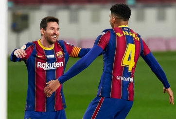 Barca không thể thắng dù Messi lập công