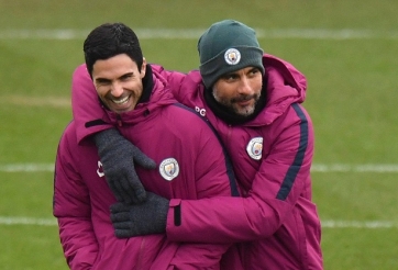 Pep bảo vệ Arteta sau khi Man City đè bẹp Arsenal