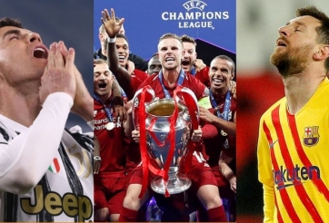 Ronaldo và Messi bị loại là điềm báo Liverpool vô địch Cúp C1?