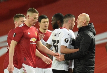 HLV Milan hài lòng với MU