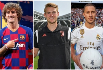 Top 10 CLB tiêu nhiều tiền nhất trong phiên chợ hè 2019