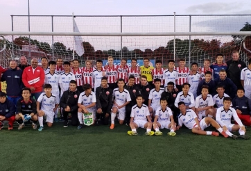 U18 HAGL JMG tiếp tục thi đấu thăng hoa tại châu Âu