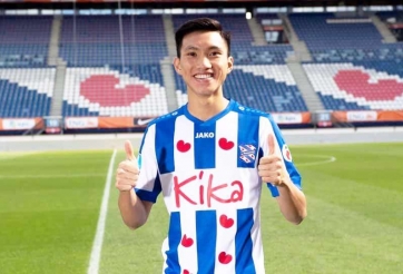 Văn Hậu được ra sân chính thức ở đội trẻ Heerenveen